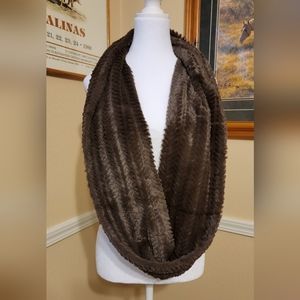 Charlie Paige Faux Fur Infinity Scarf/Stole